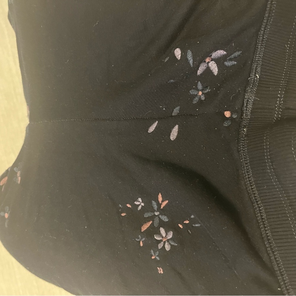 Splendid Navy Embroidered Love Me Jogger - Picture 5 of 7